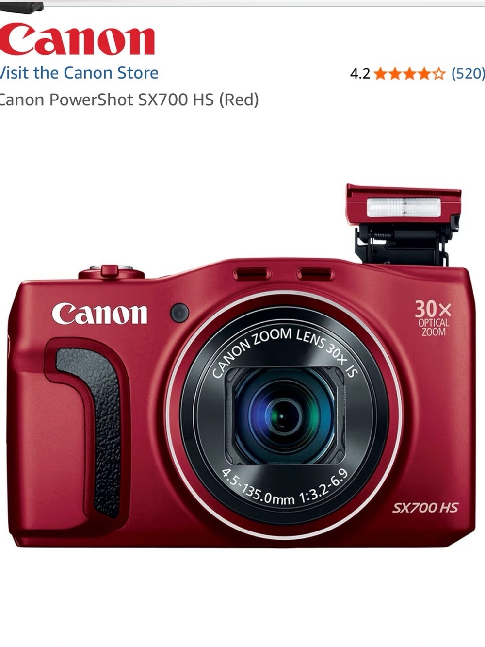 Canon powershot sx700 camera - Picture 2 of 5